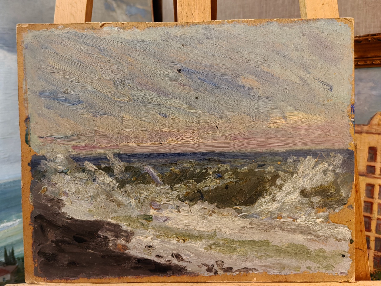 Шурпин Фёдор Саввич. Морской этюд