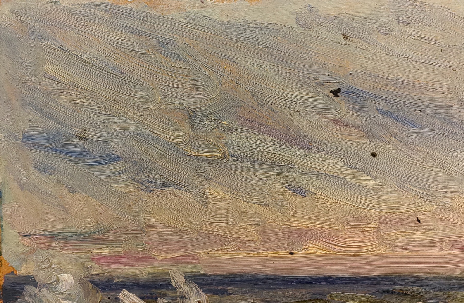 Шурпин Фёдор Саввич. Морской этюд