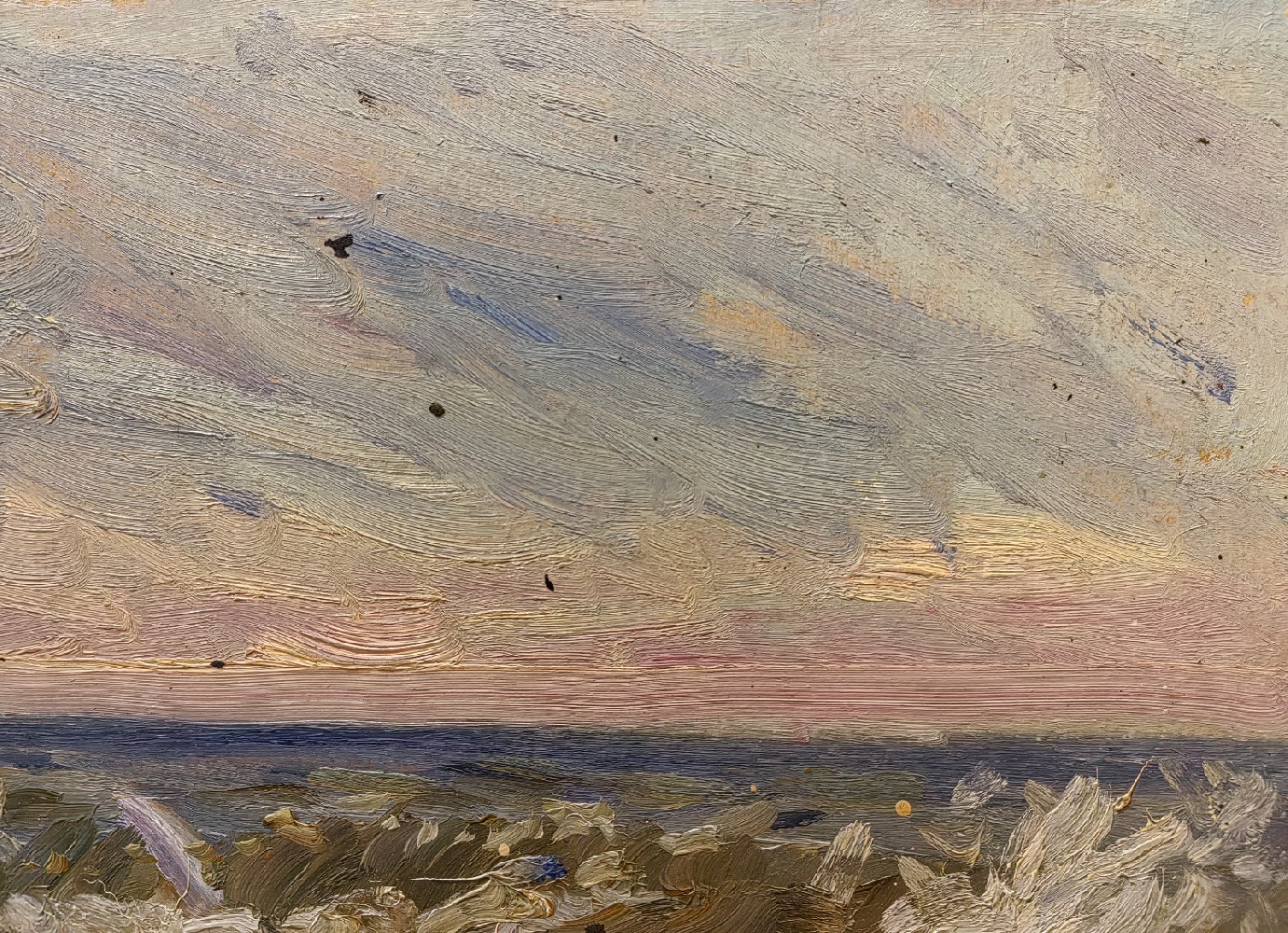 Шурпин Фёдор Саввич. Морской этюд