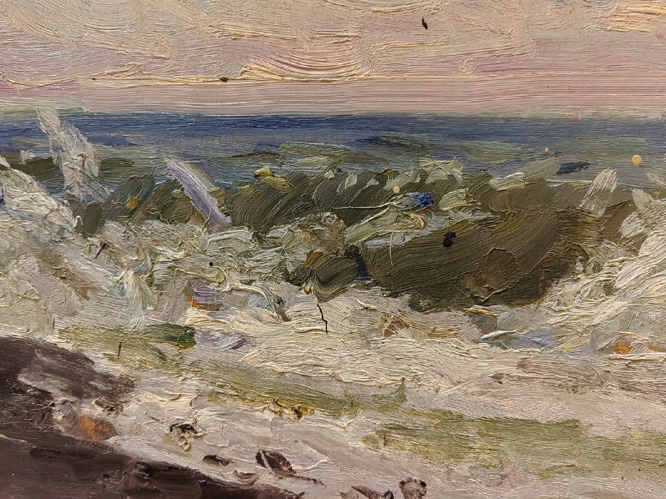 Шурпин Фёдор Саввич. Морской этюд