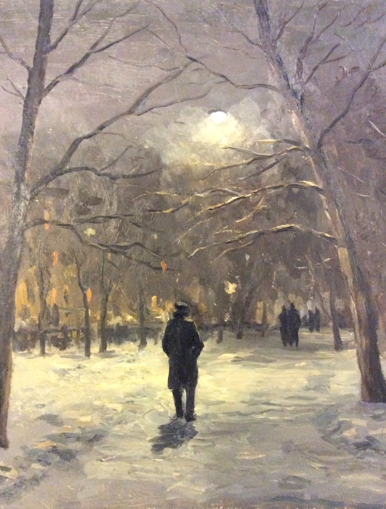 Озеров Георгий Фёдорович. Московский бульвар