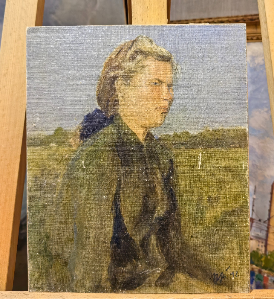 Тарасенко Валерий Васильевич. Портрет работницы