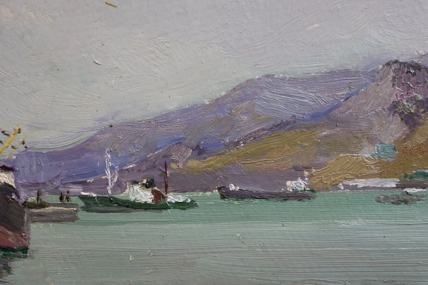 Кац Илья Львович. Погрузка в Ялтинском порту