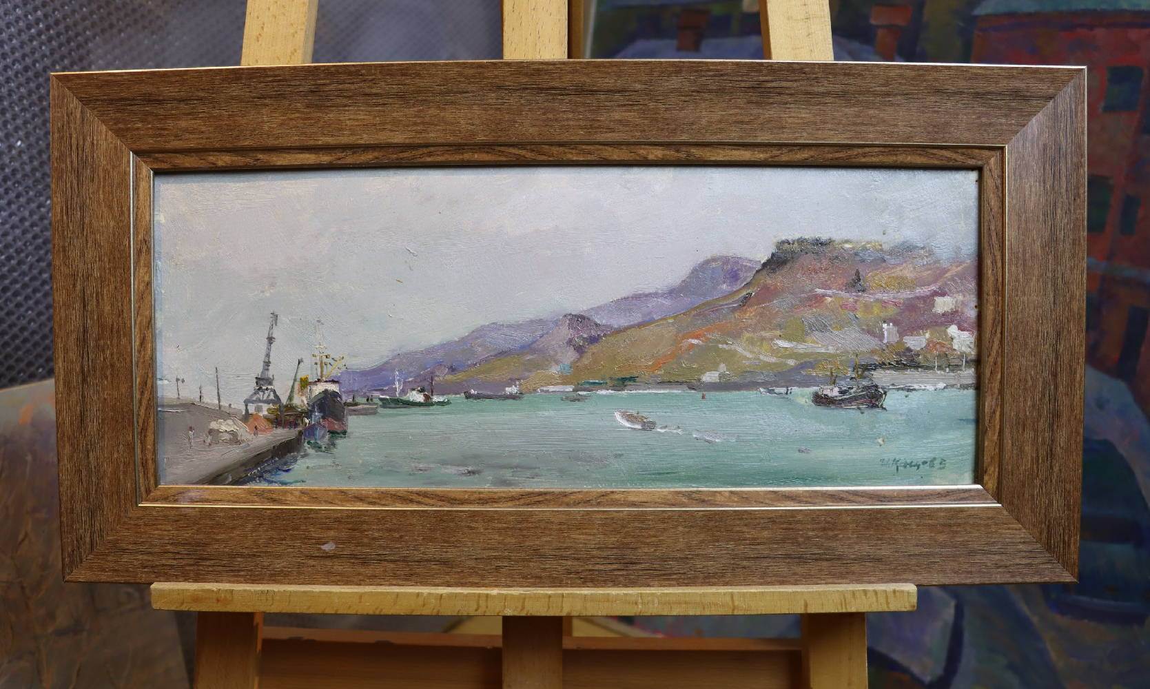 Кац Илья Львович. Погрузка в Ялтинском порту