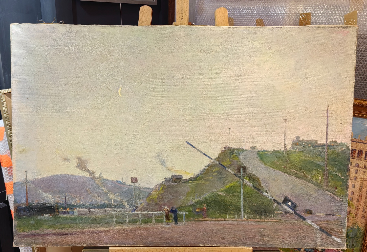 Кац Илья Львович. У шлагбаума