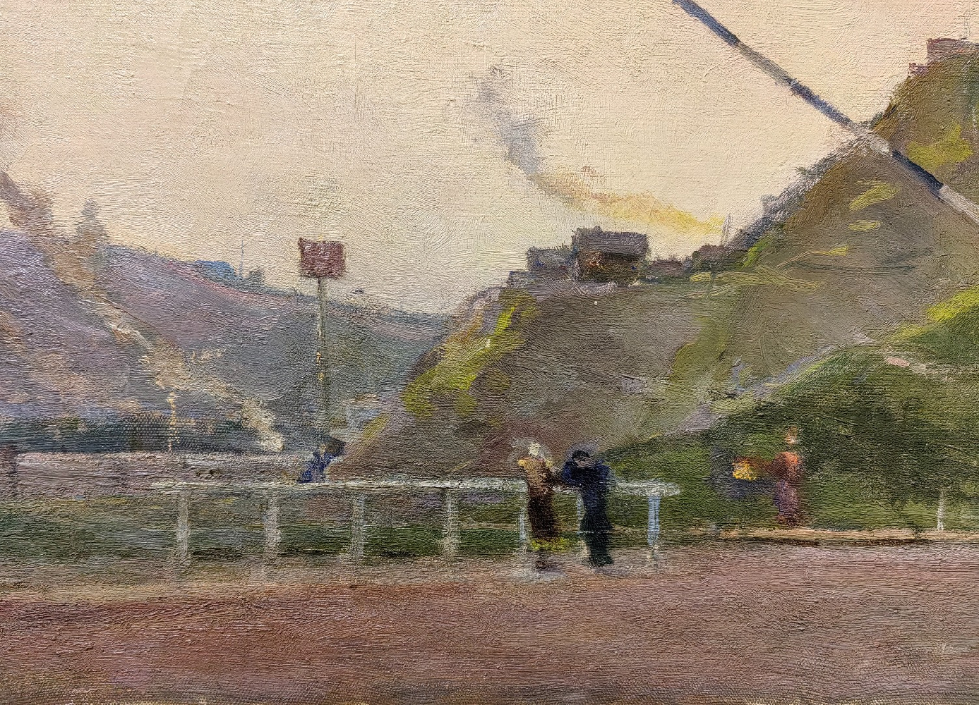 Кац Илья Львович. У шлагбаума