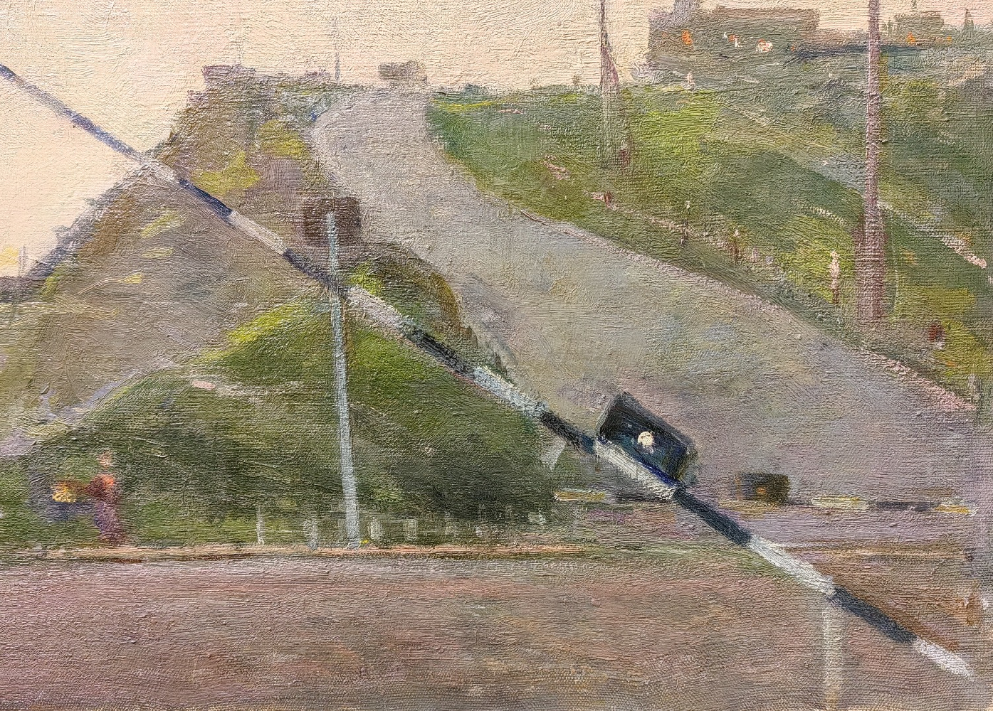 Кац Илья Львович. У шлагбаума