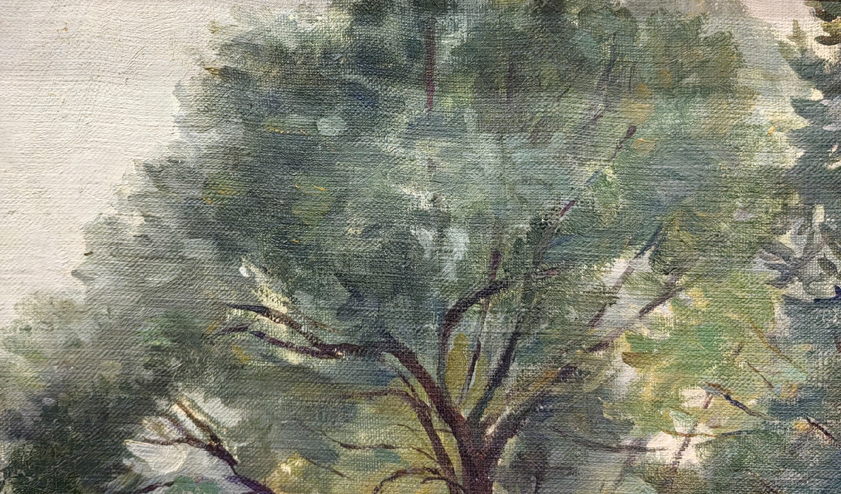 Гиппиус Наталия Александровна. Художник на пленэре