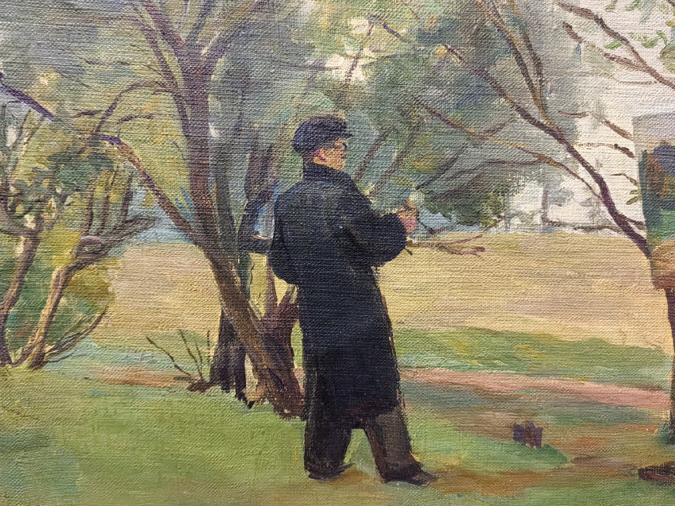 Гиппиус Наталия Александровна. Художник на пленэре