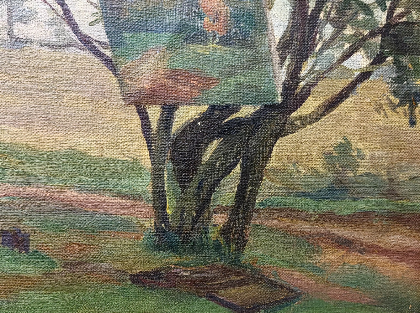 Гиппиус Наталия Александровна. Художник на пленэре