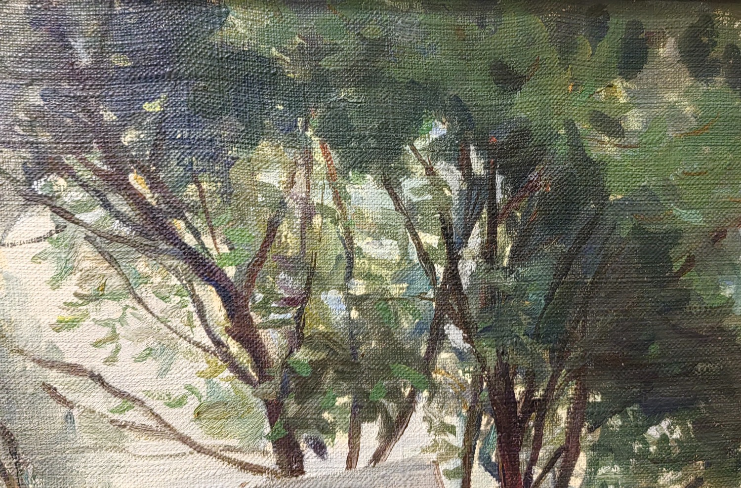 Гиппиус Наталия Александровна. Художник на пленэре