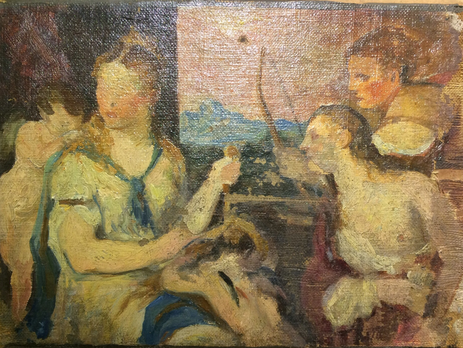 Гольдингер Екатерина Васильевна. Мифологическая сценка.