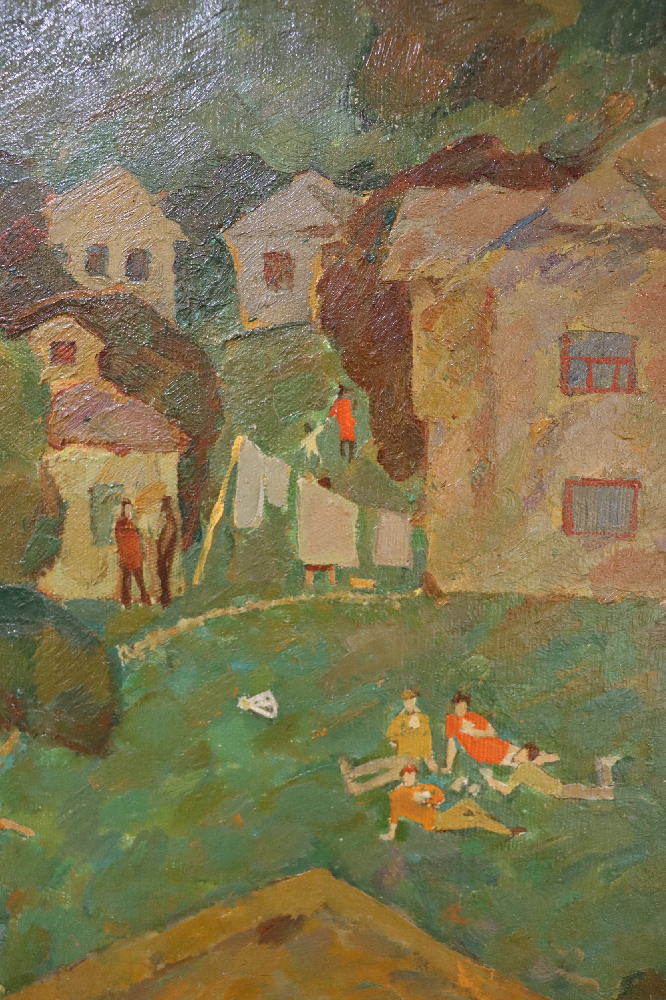 Булгакова Ольга Васильевна. Лето. Игра в бадминтон