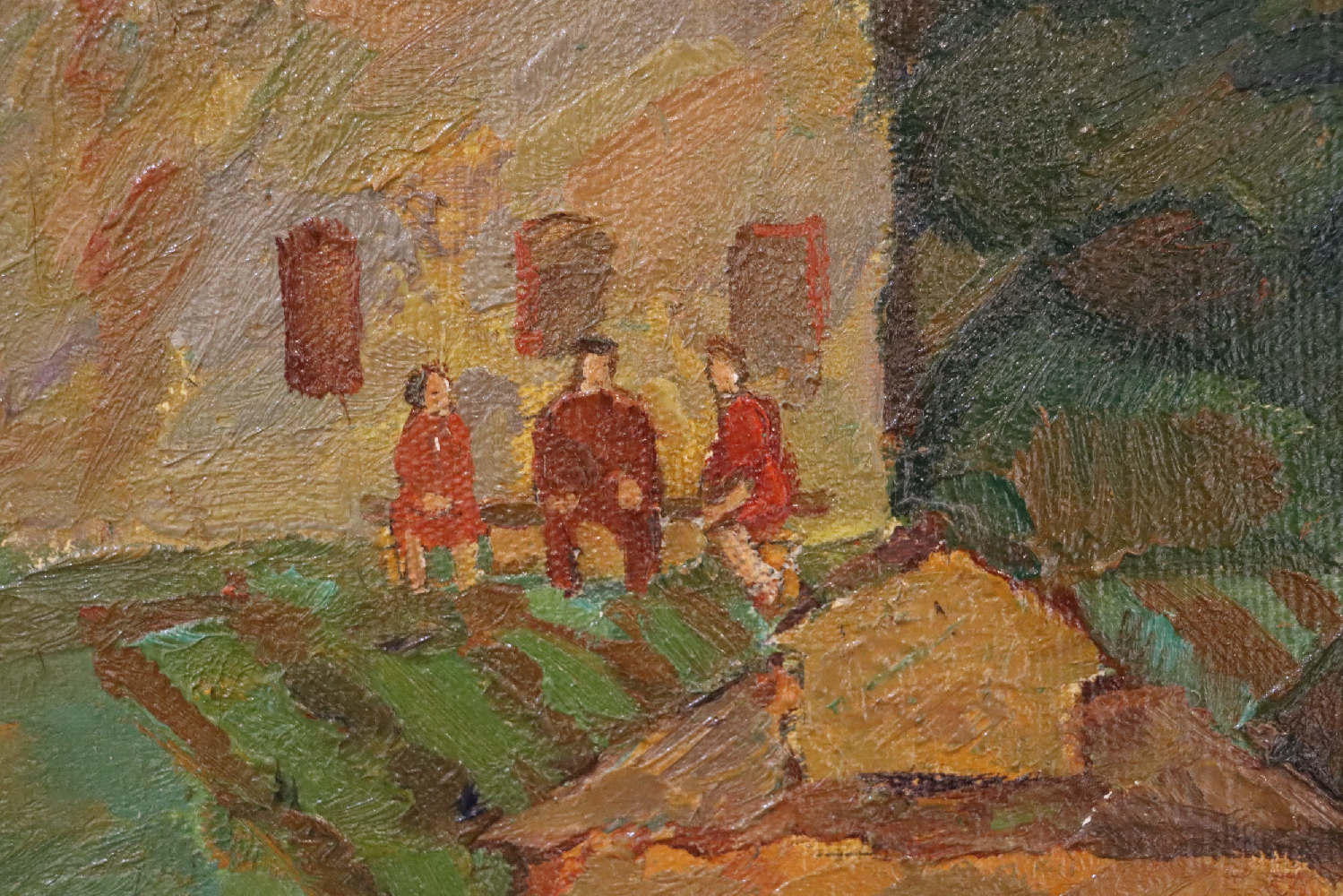 Булгакова Ольга Васильевна. Лето. Игра в бадминтон