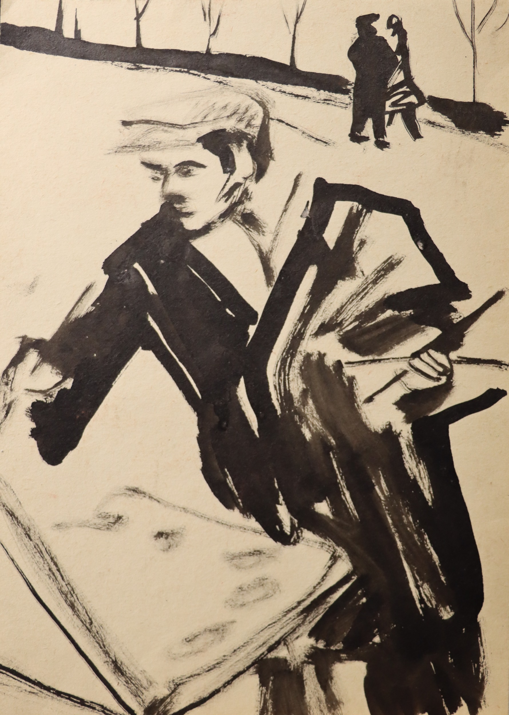 Барвенко Виктор Петрович. Художник на пленэре