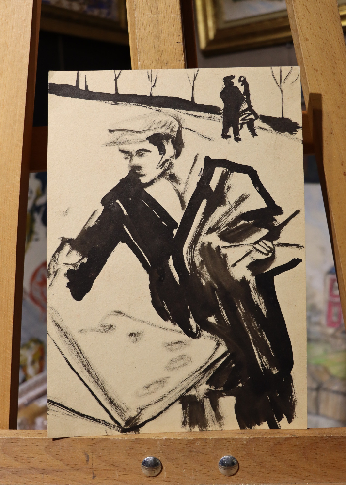 Барвенко Виктор Петрович. Художник на пленэре