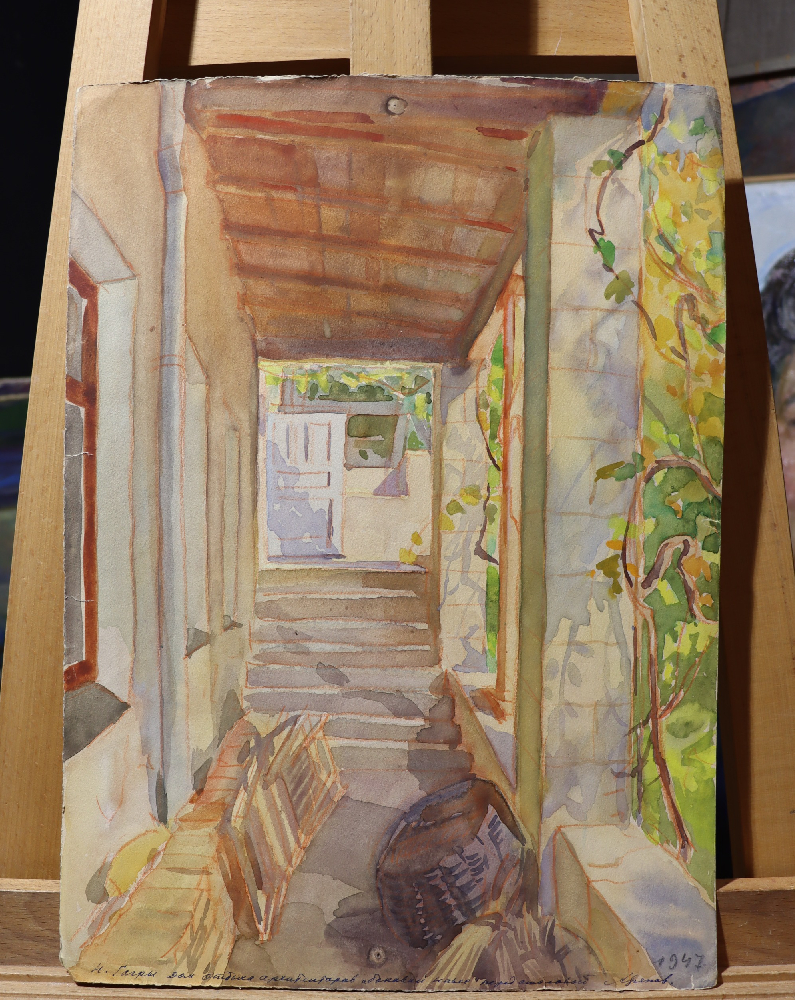 Хряков Александр Фёдорович. Новые Гагры. Дом отдыха архитекторов