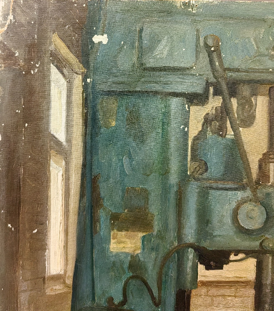 Соломин Николай Константинович. Этюд. Литейный цех