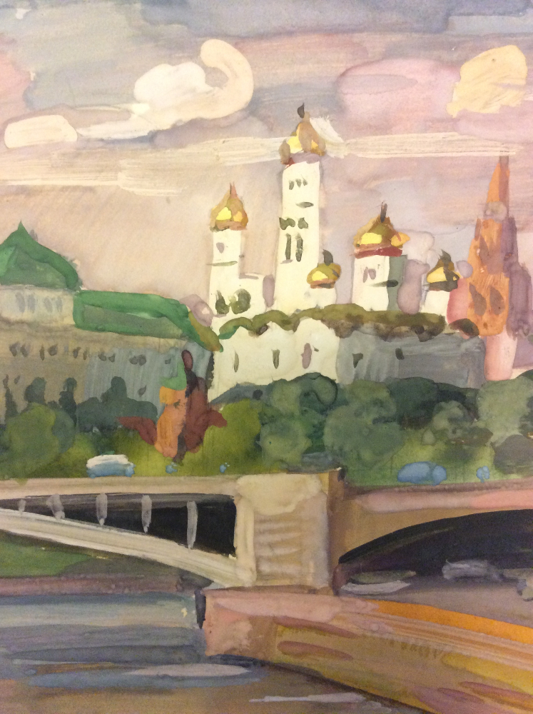 Щербинин Анатолий Юрьевич. Вид на Кремль