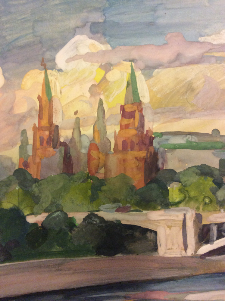 Щербинин Анатолий Юрьевич. Вид на Кремль