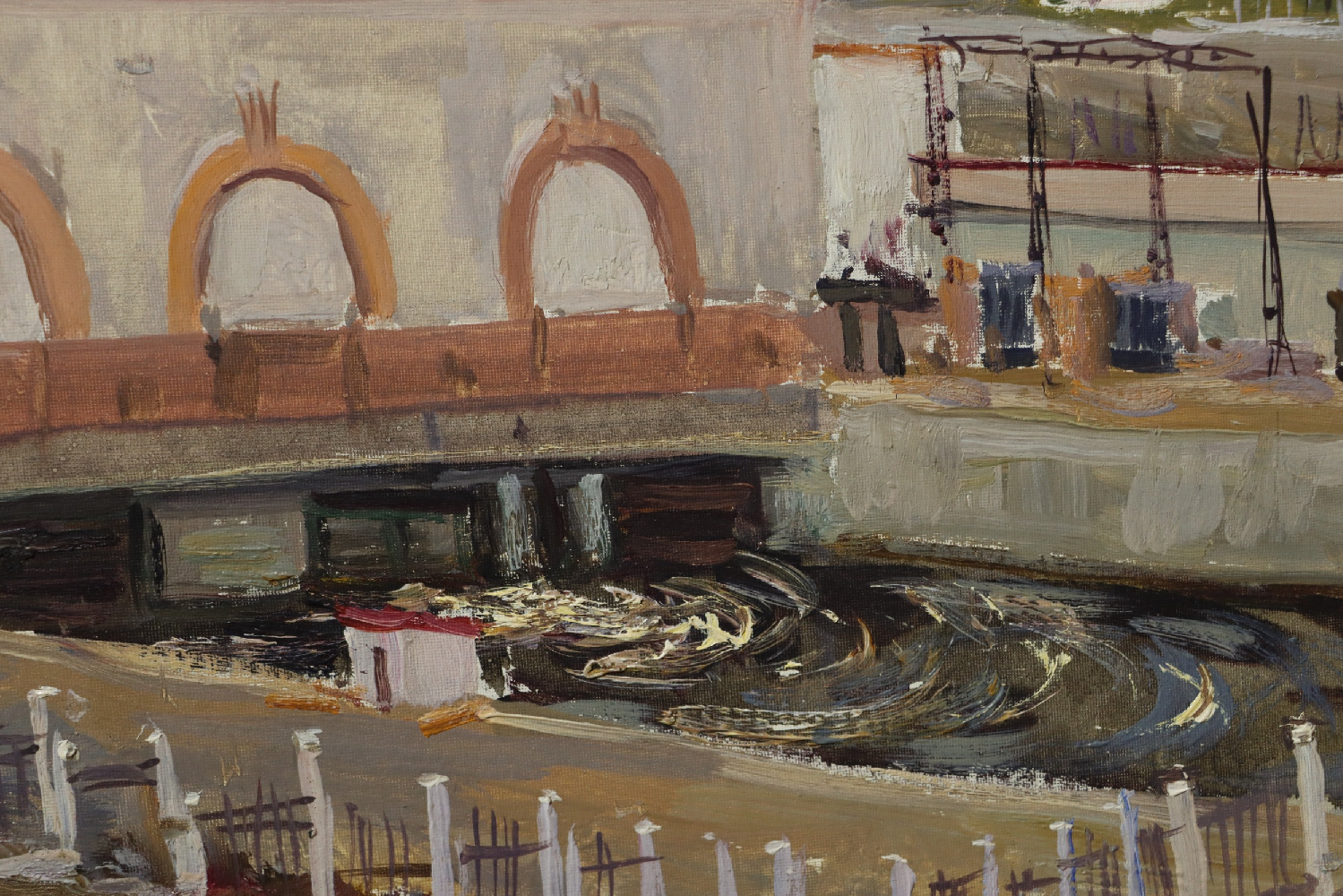 Кибардин Георгий Владимирович. Княжегубская электростанция