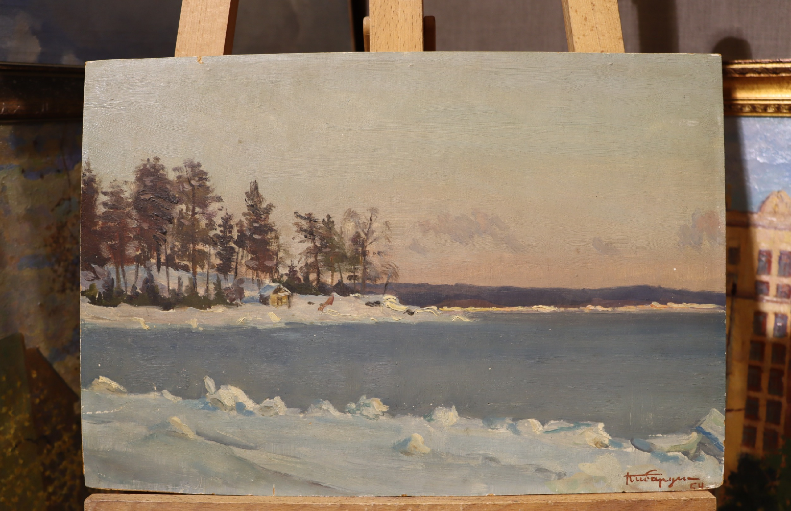 Кибардин Георгий Владимирович. Замораживает