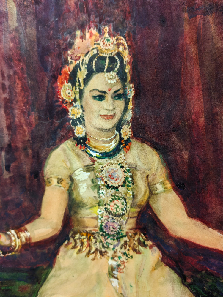 Аристова Ирина Фёдоровна. Индийский танец