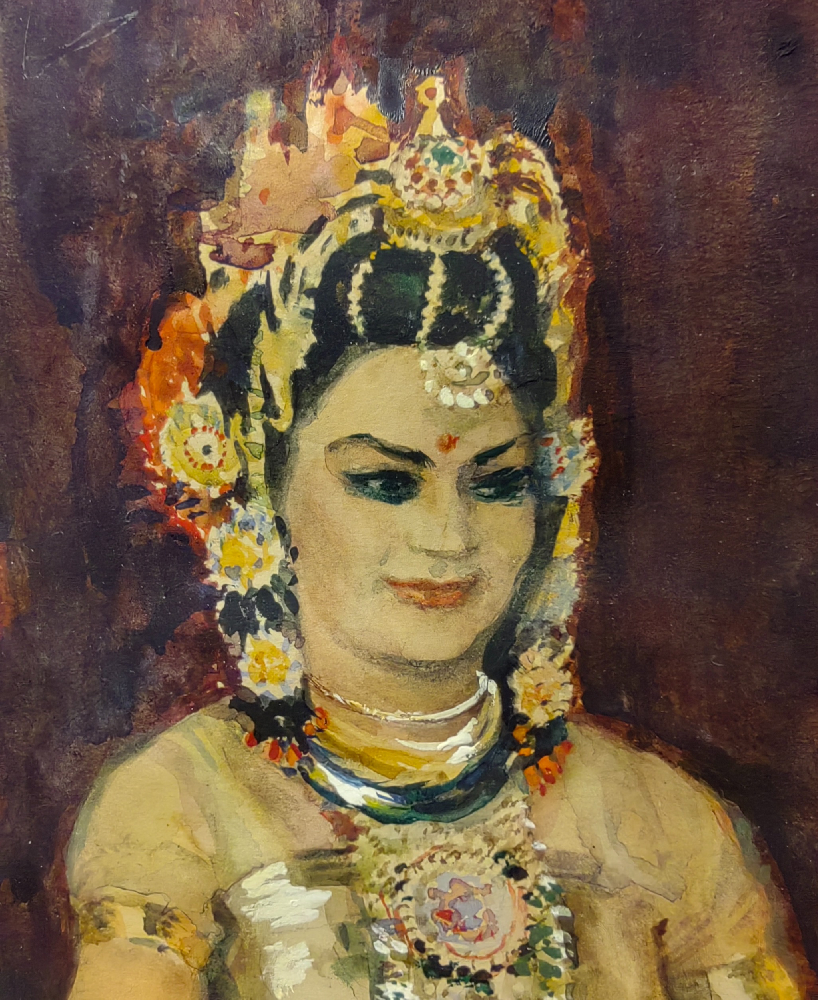 Аристова Ирина Фёдоровна. Индийский танец