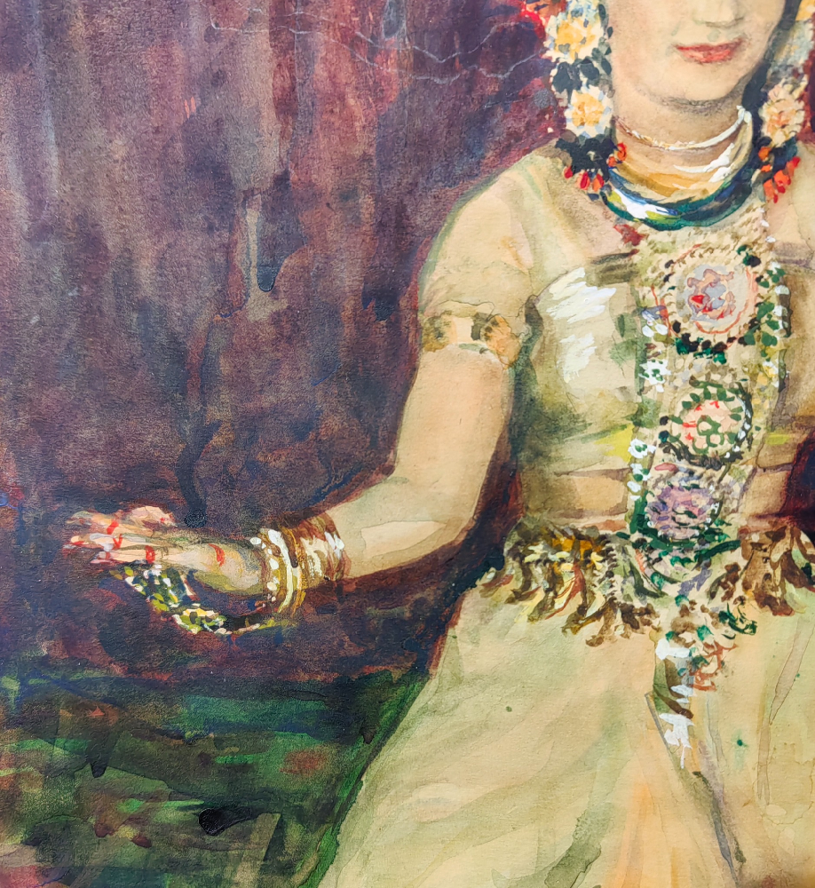 Аристова Ирина Фёдоровна. Индийский танец