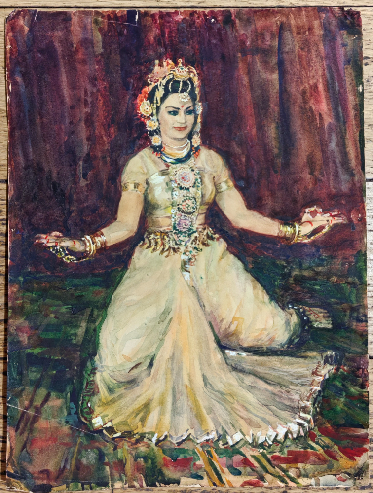 Аристова Ирина Фёдоровна. Индийский танец