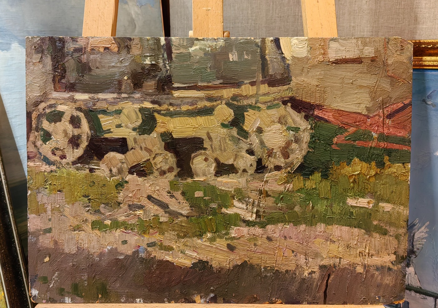 Алексеев Адольф Евгеньевич. Трактор