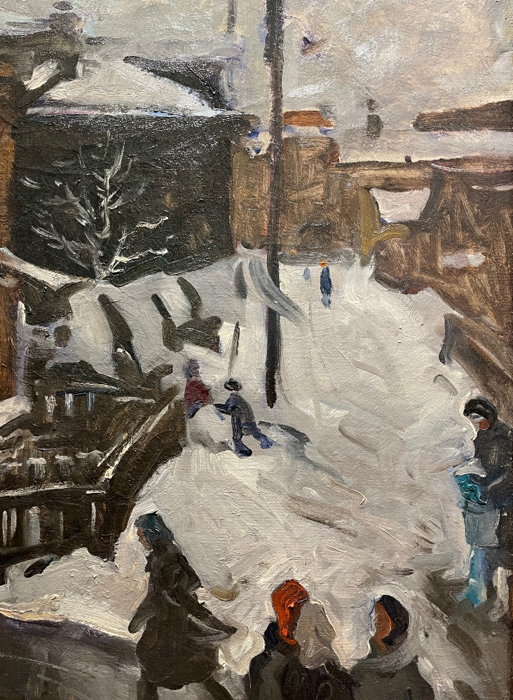 Алексеев Адольф Евгеньевич. Новодеревенская улица. Старая Москва