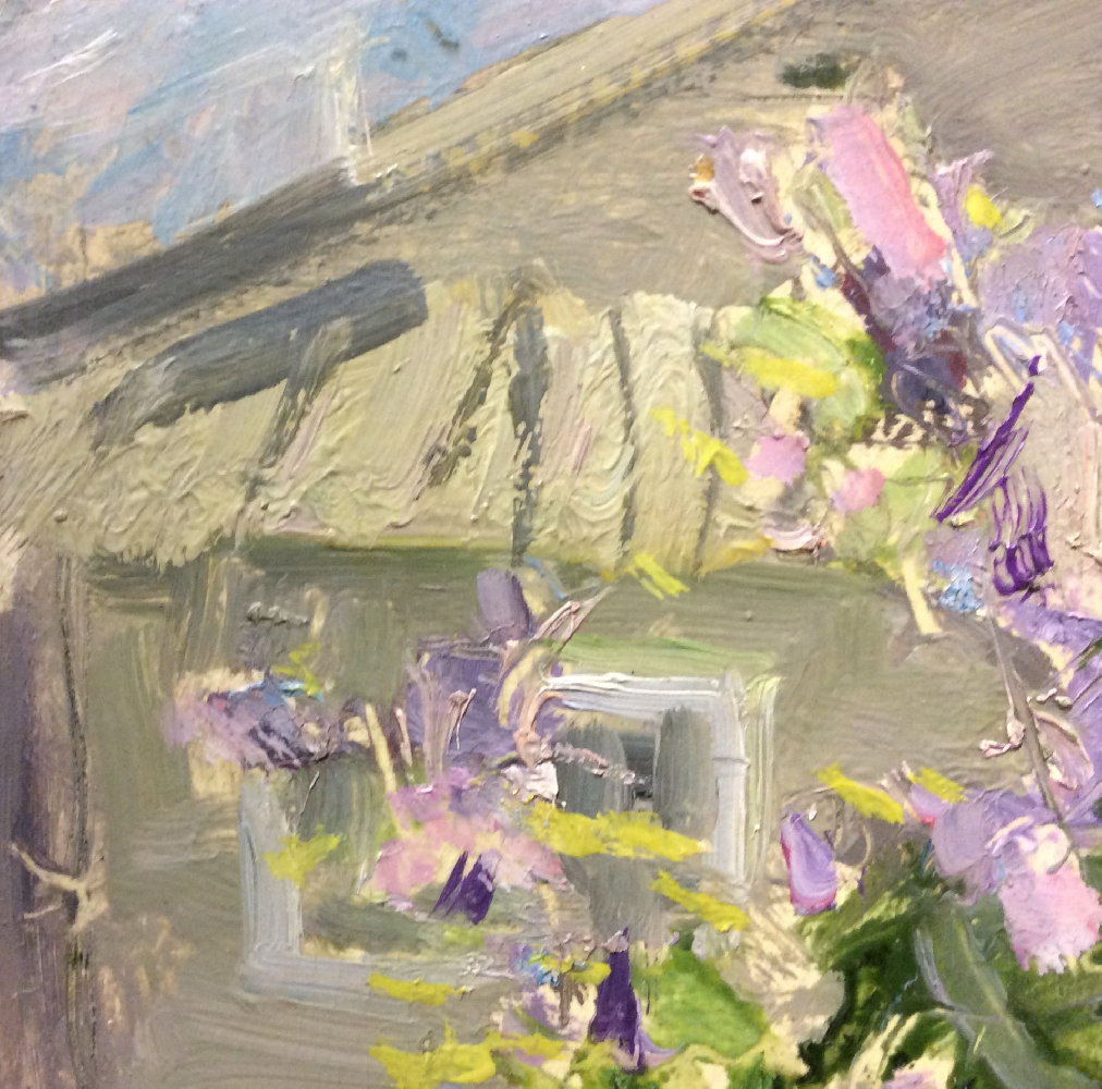 Ромадин Николай Михайлович. Цветущая сирень