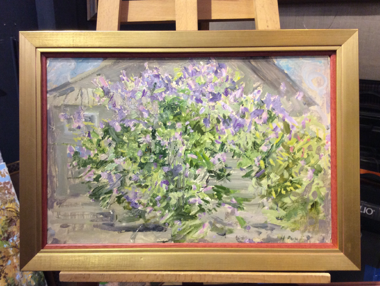 Ромадин Николай Михайлович. Цветущая сирень