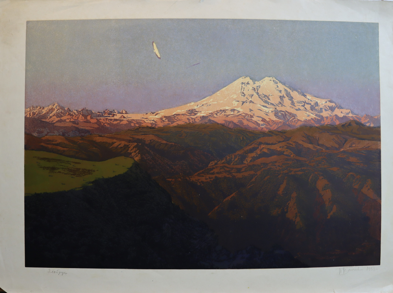 Ванеев Петр Иванович. Эльбрус