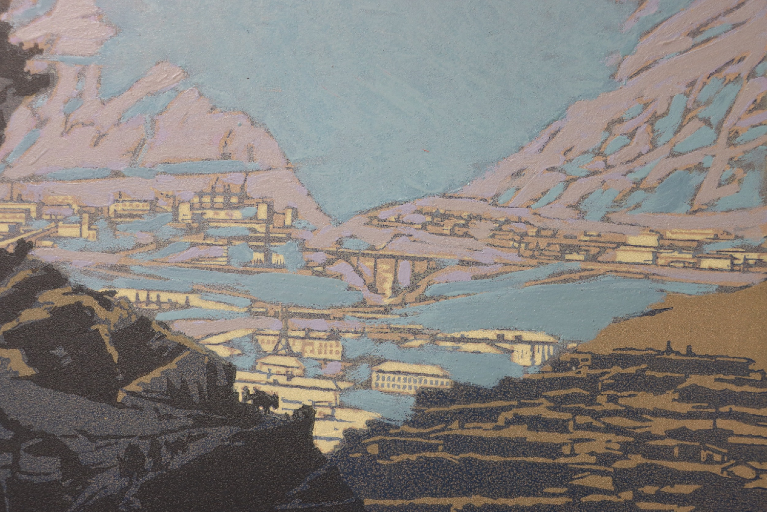 Ванеев Петр Иванович. Городок строителей ГЭС