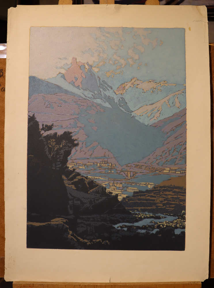 Ванеев Петр Иванович. Городок строителей ГЭС