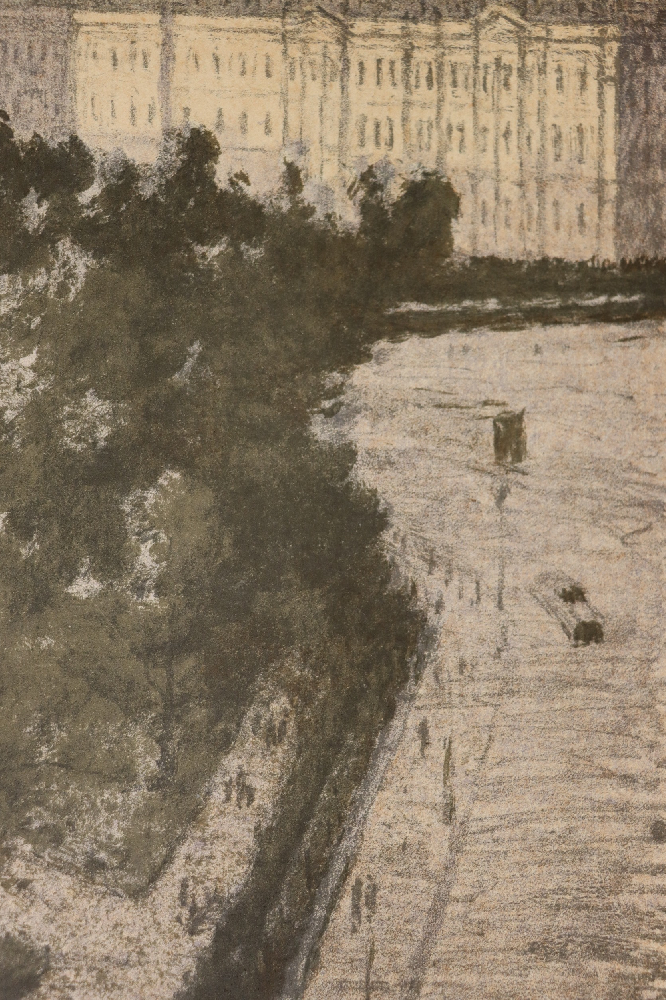 Ванеев Петр Иванович. Ленинград. У Дворцовой площади.