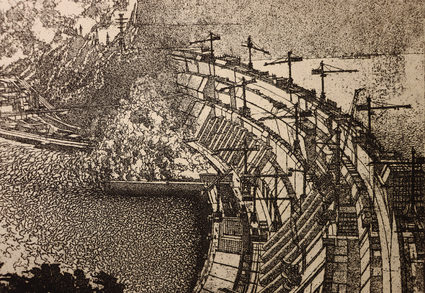 Ванеев Петр Иванович. Растет великан на Енисее.