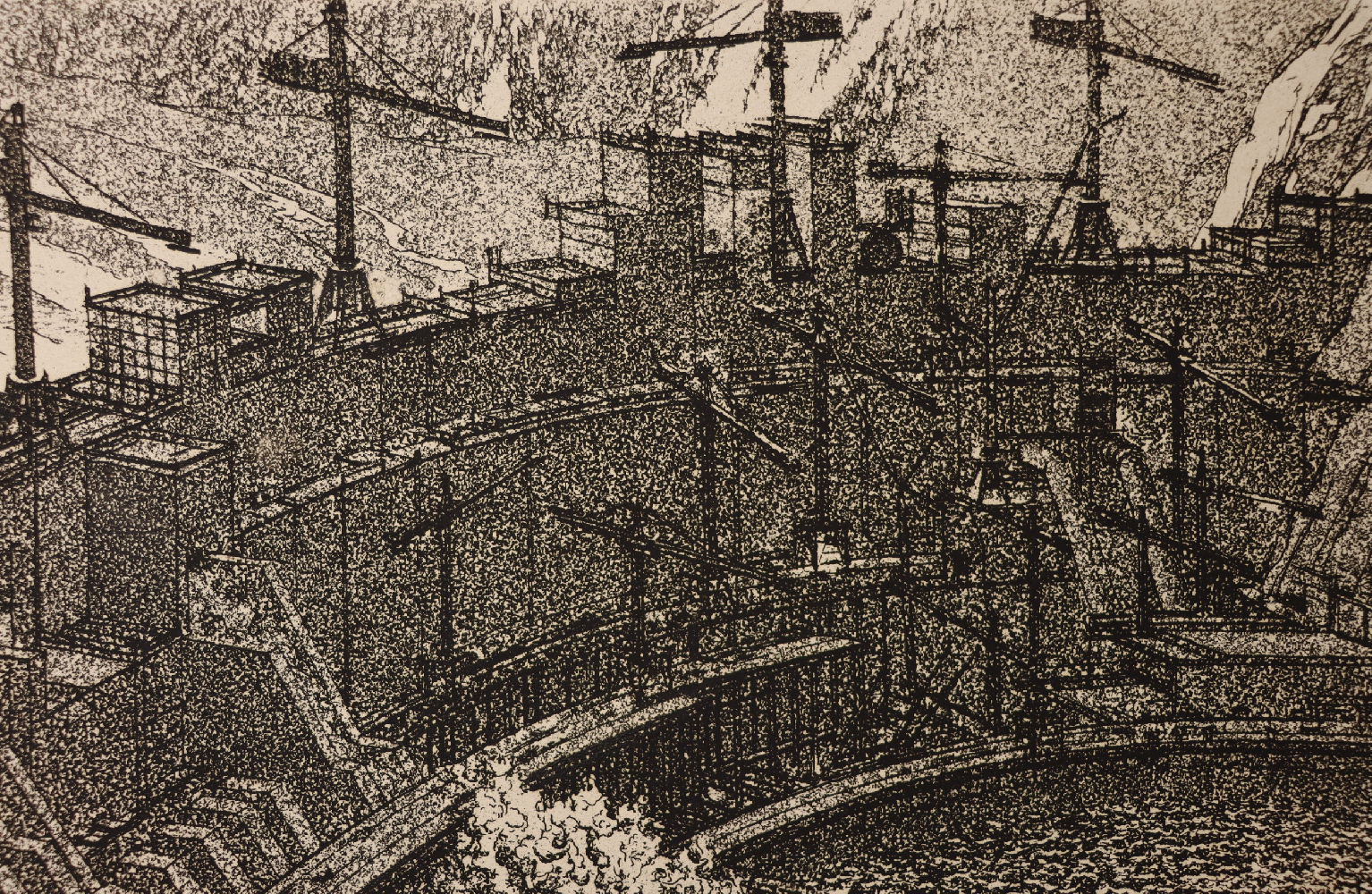 Ванеев Петр Иванович. Над плотиной Саяно-Шушенской ГЭС