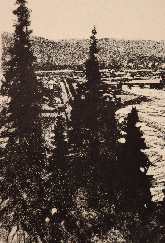 Ванеев Петр Иванович. Саяны. Корабельный лес.