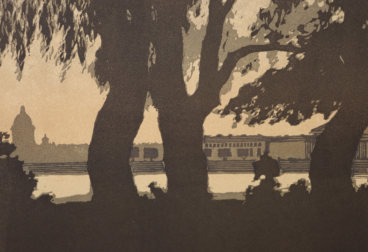 Ванеев Петр Иванович. Ленинград. Белая ночь