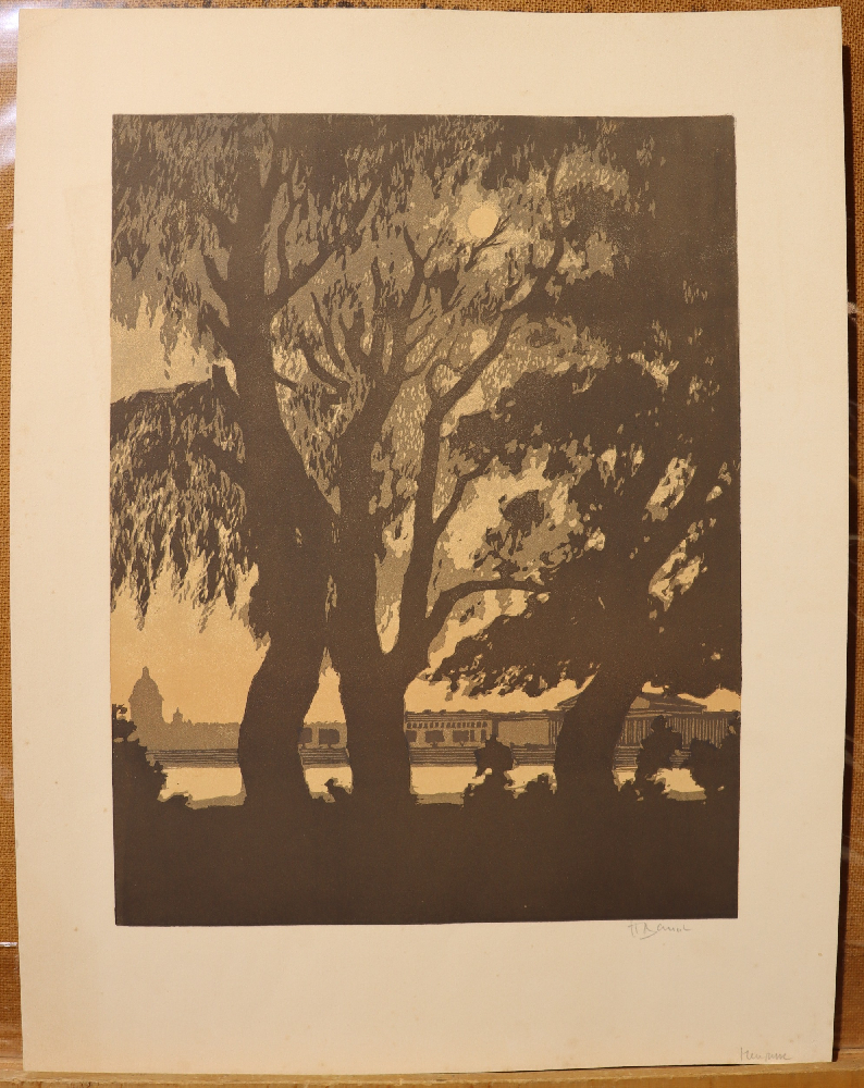 Ванеев Петр Иванович. Ленинград. Белая ночь