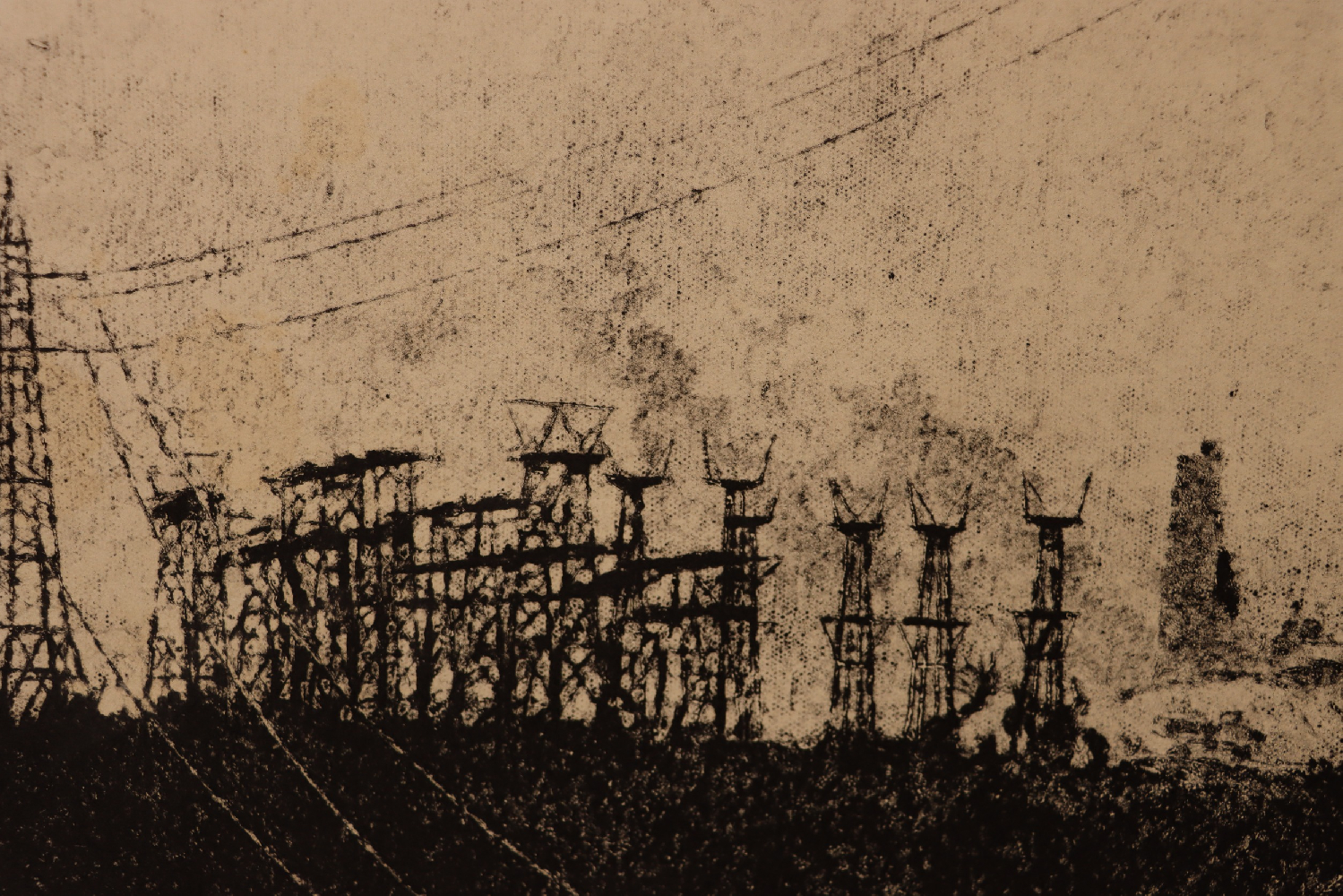 Ванеев Петр Иванович. Электропередача в горах Кавказа