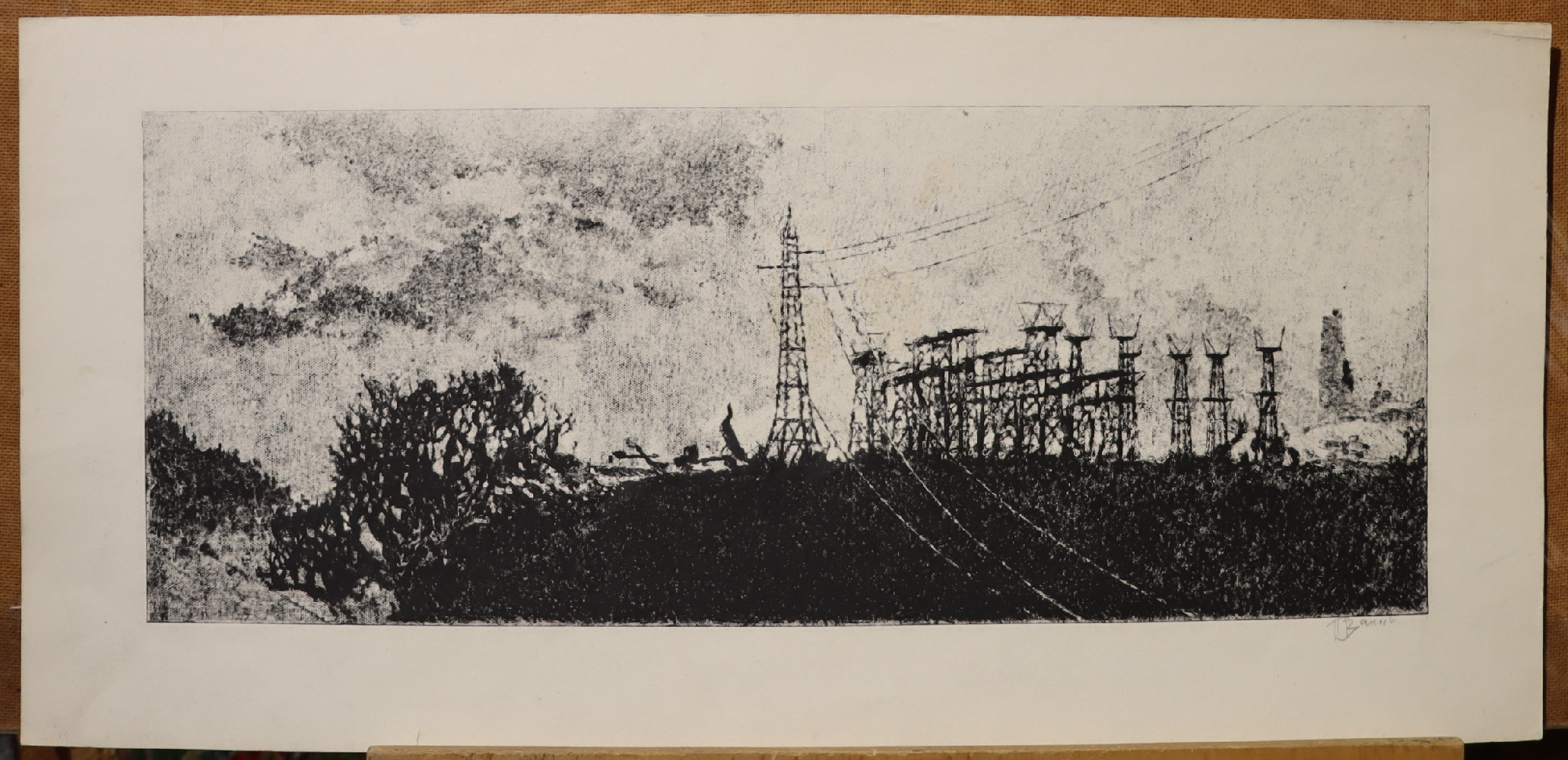 Ванеев Петр Иванович. Электропередача в горах Кавказа