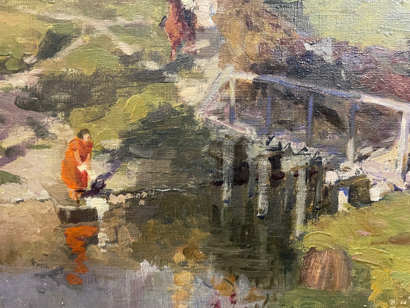 Земблинова Наталья Сергеевна. Табун на переправе