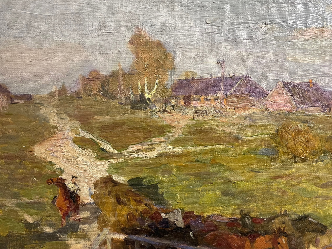 Земблинова Наталья Сергеевна. Табун на переправе