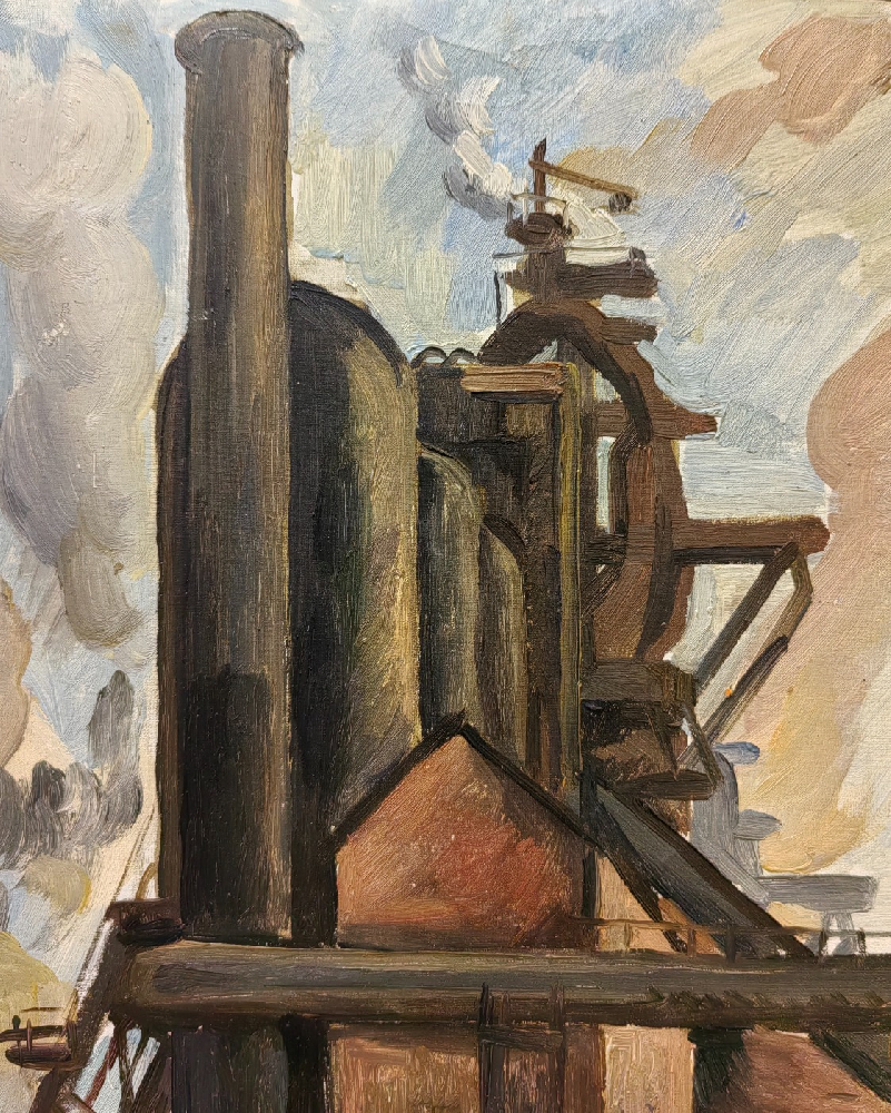 Никонов Михаил Фёдорович. Доменная печь