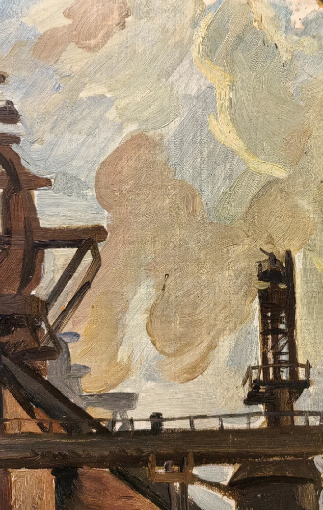 Никонов Михаил Фёдорович. Доменная печь