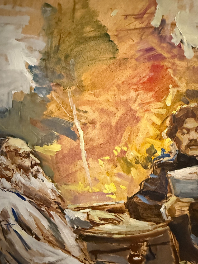 Налбандян Дмитрий Аркадьевич. А.М. Горький  у Л.Н. Толстого в Ясной Поляне